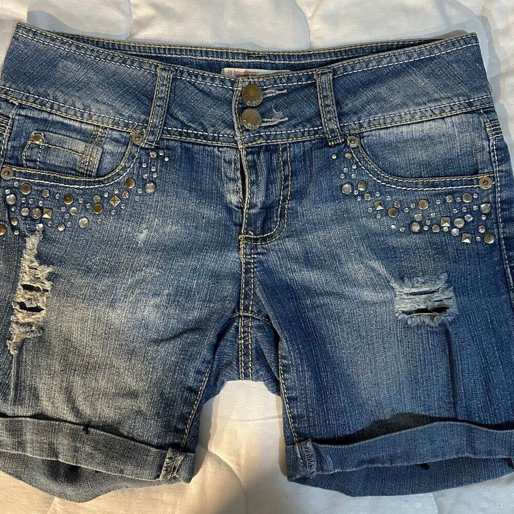 No Boundaries Denim Shorts Size 1